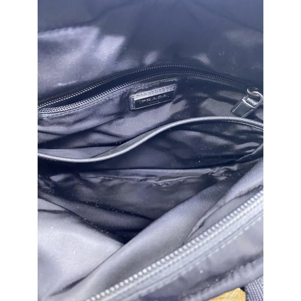 Prada Rucksack Black Nylon Backpack